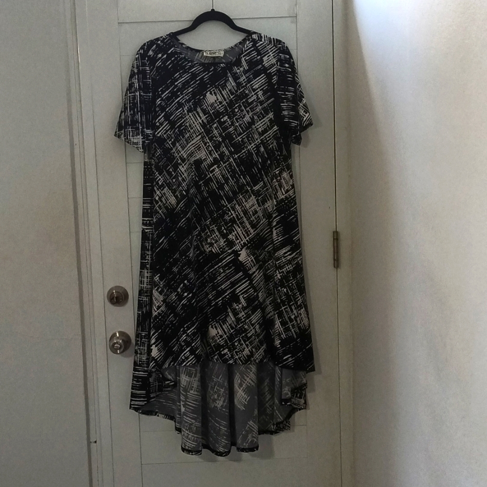 Woman's high low dress